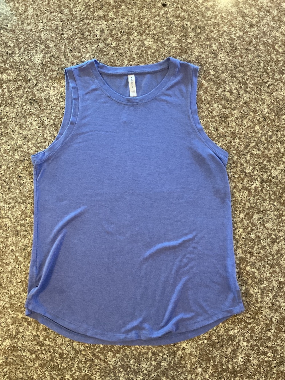Athleta Breezy Tank Top Size Large Periwinkle color